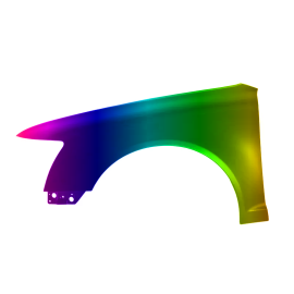 Błotnik przód L AUDI A6 C6 08-11r.