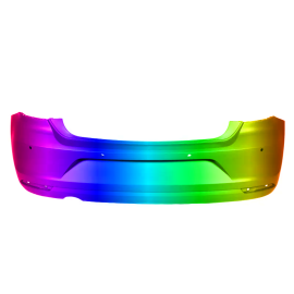 Zderzak tył VW POLO V 6C 14-17r.