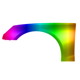 Błotnik przód L AUDI A4 B9 19r. -