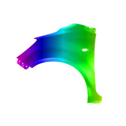 Błotnik przód L OPEL AGILA B 08-14r.