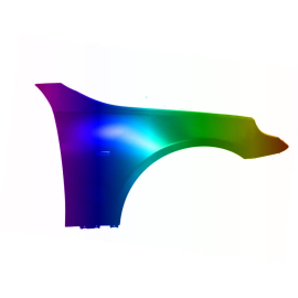 Błotnik przód P BMW 5 E60, E61 03-07r.