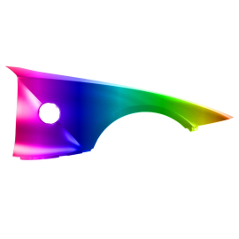 Błotnik przód P BMW Z4 E85, E86 03-08r.