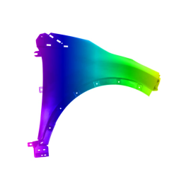 Błotnik przód P RENAULT CAPTUR 13-19r.