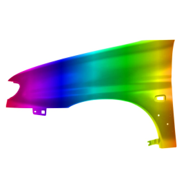 Błotnik przód L CITROEN BERLINGO, PEUGEOT PARTNER 96-02r.