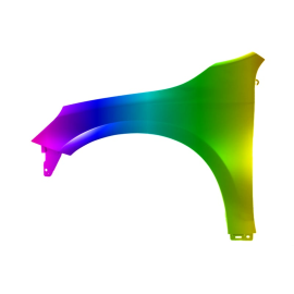 Błotnik przód L VOLVO S60 II 10-13r.