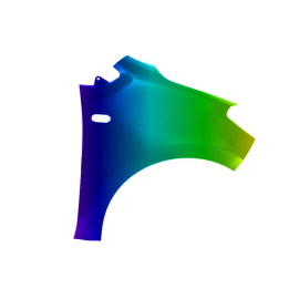 Błotnik przód P SEAT MII, SKODA CITIGO, VW UP 11-17r.