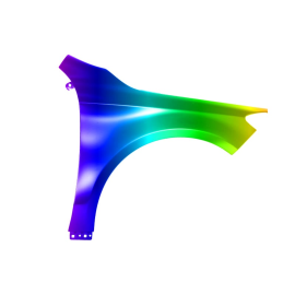 Błotnik przód P MERCEDES CLA C117 13-19r.