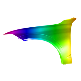 Błotnik przód L VOLVO XC60 II 17r. -