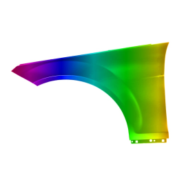 Błotnik przód L MERCEDES C-KLASA W204 07-13r.