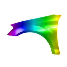 Błotnik przód L MERCEDES M/ML-KLASA W164 05-08r.