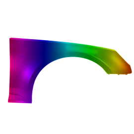 Błotnik przód P AUDI A4 B9 15-19r.