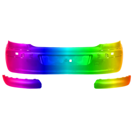 Zderzak tył PEUGEOT 307 Hatchback 00-07r.