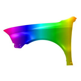 Błotnik przód L SKODA OCTAVIA II 04-08r.