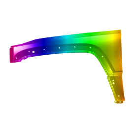 Błotnik przód L JEEP CHEROKEE/LIBERTY KK 08-13r.