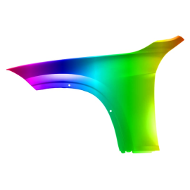 Błotnik przód L BMW X1 E84 12-15r.