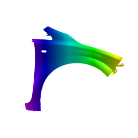 Błotnik przód P NISSAN LEAF ZE0 10-17r.