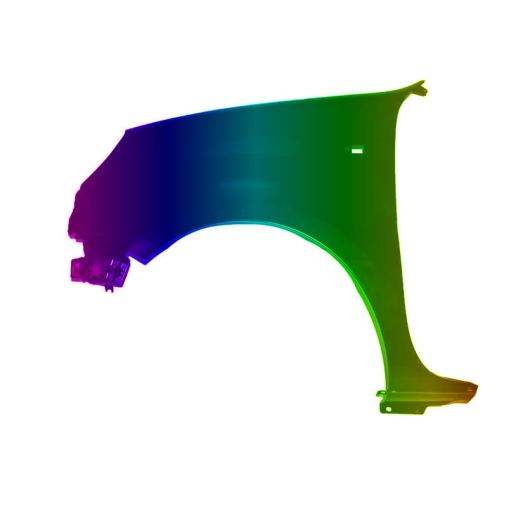 Błotnik przód L NISSAN KUBISTAR X76, X80, RENAULT KANGOO I 03-08r.