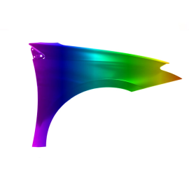 Błotnik przód P RENAULT LAGUNA III 07-15r.