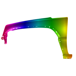 Błotnik przód L JEEP CHEROKEE/LIBERTY KJ 05-08r.